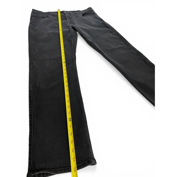 Hollister Slim Straight Mens Black Jeans Size W36 L32 Advanced Stretch - Picture 6 of 8